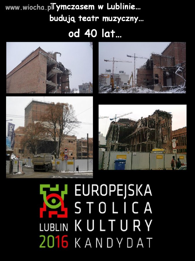 Chcieli być Europejską Stolicą Kultury...