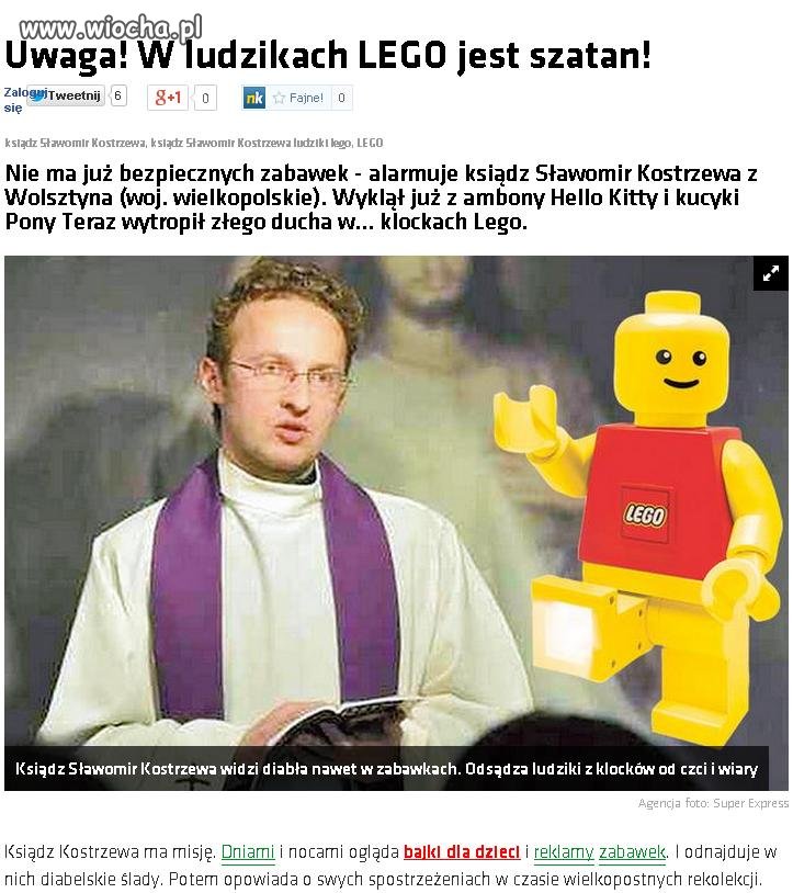 LEGO dziełem szatana!!!