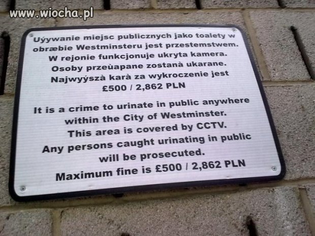 Tymczasem w Londynie - informacja dla Polaków