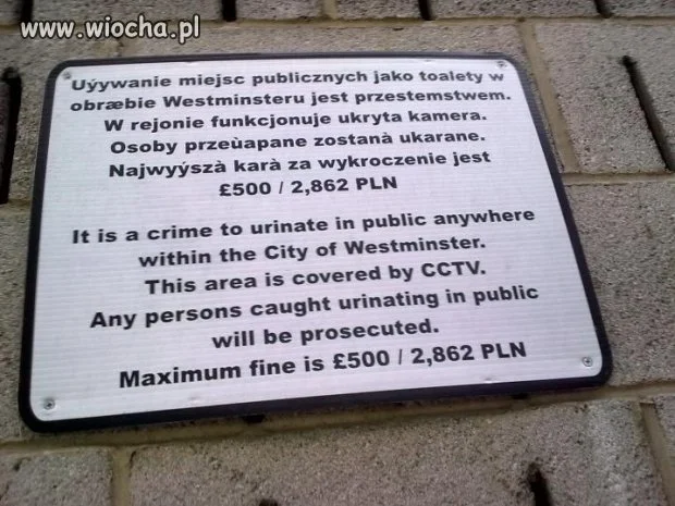 Tymczasem w Londynie - informacja dla Polaków