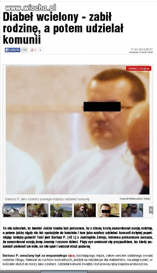Był prawą ręką proboszcza...