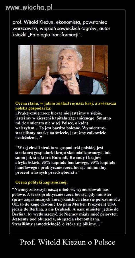 Smutna ale prawdziwa Prawda o Polsce.
