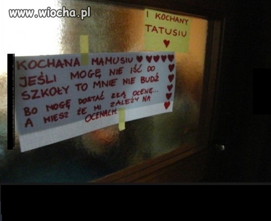 Informacja dla rodziców
