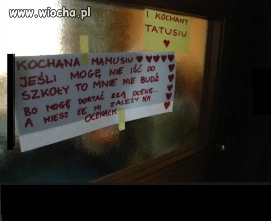 Informacja dla rodziców