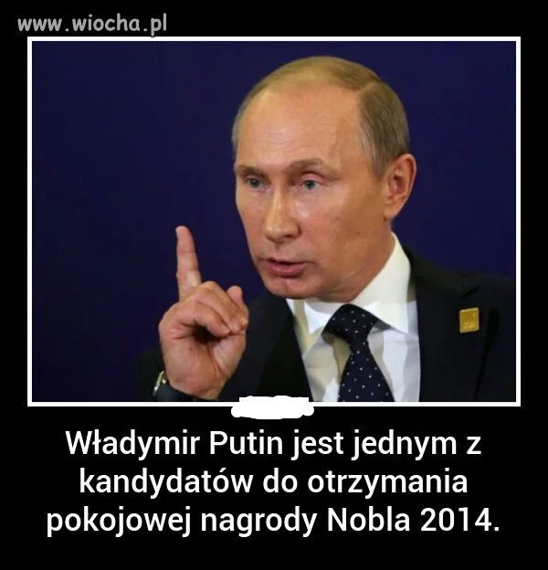 Nie wiem za co?