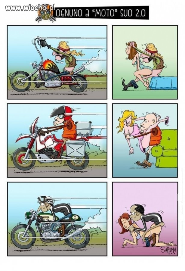 Miłośnicy... dwóch kółek