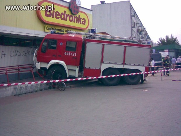 Nie wiem gdzie się na ten pożar spieszyli