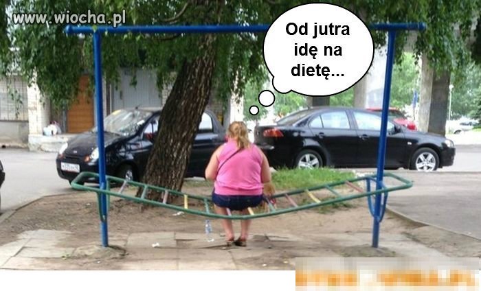 Jak tylko zechce to schudnie.