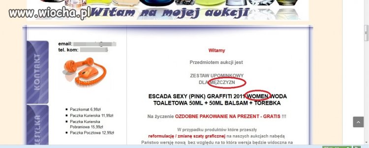 W końcu dla kogo dla faceta czy kobiet??