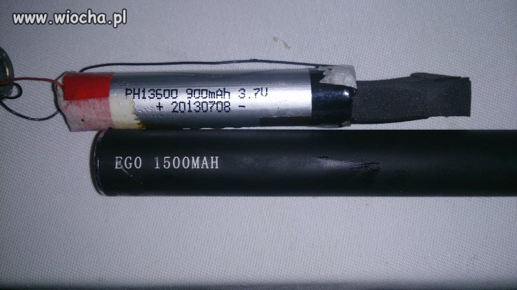 Allegro-w opisie pojemność baterii 1500 mAh