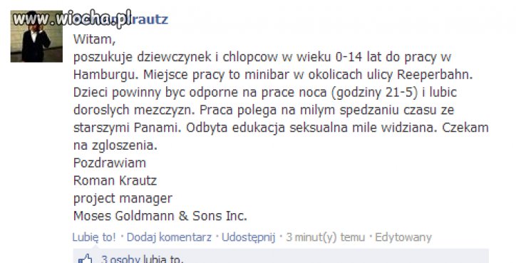 Tracę wiarę w ludzi