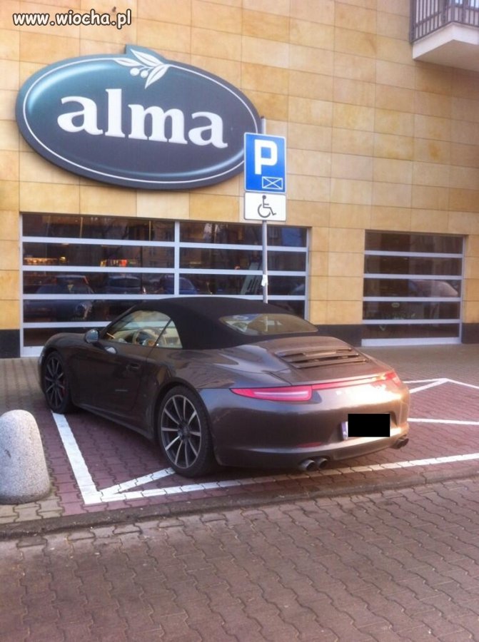 Porsche i mistrz parkowania