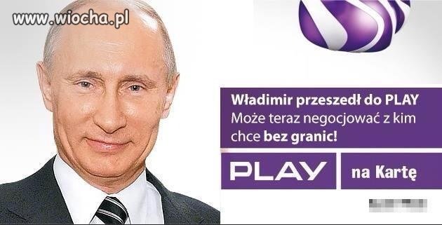 Władimir zmienił sieć 