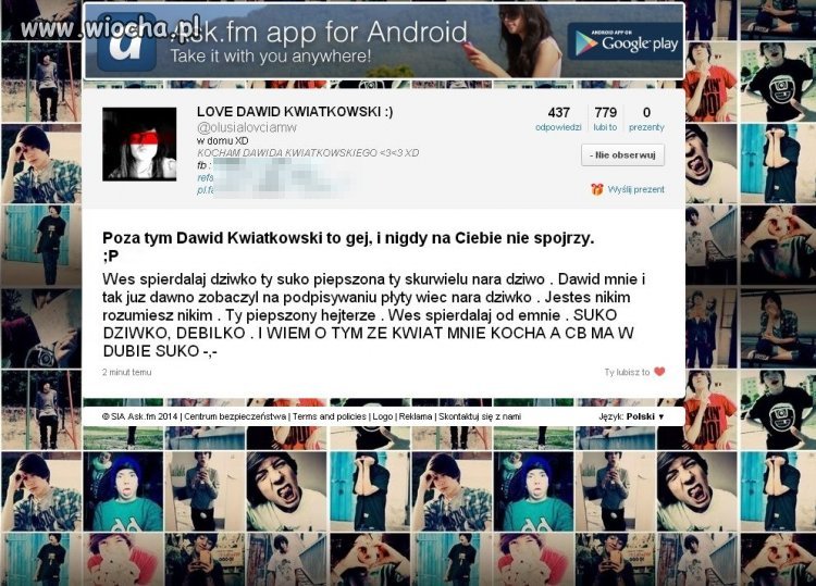 Ból dupy faneczki Kwiata