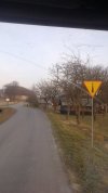 Nowy odcinek drogi gminnej, ŁADNY.