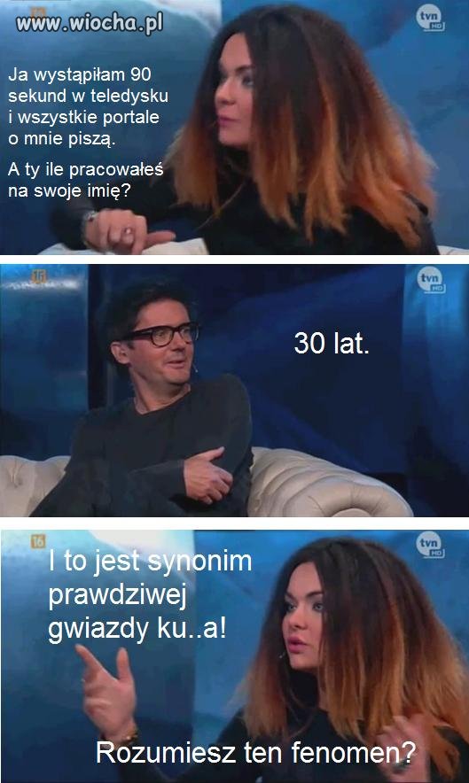 Miała możliwość zrobienia naprawdę super kariery