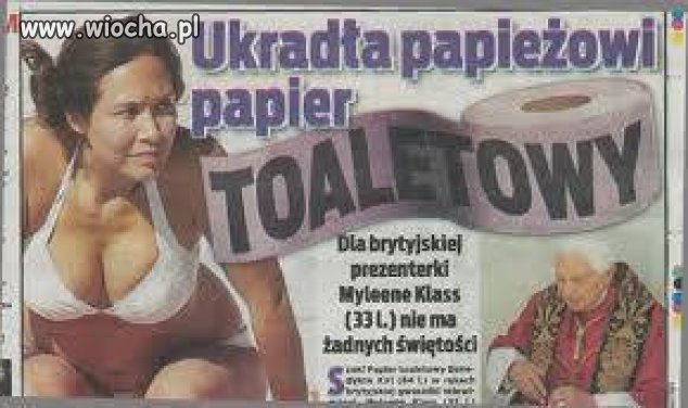 To papier jest świętością ?