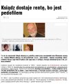 Dostaje rentę za to że jest pedofilem !!!