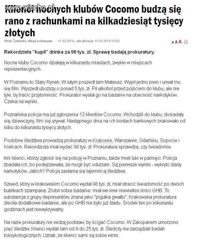 Uważajcie gdzie się bawicie.