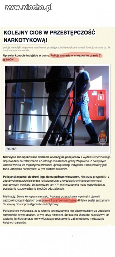 Baron narkotykowy zatrzymany