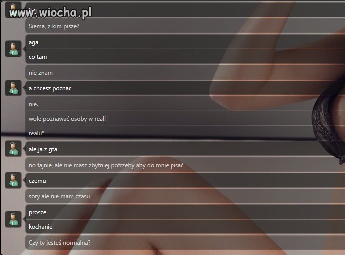 Poszukująca miłości w grze.