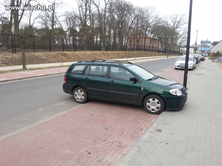 Mistrz parkowania (droga dwukierunkowa)