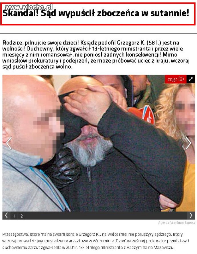 Bezkarny Pedofil !!!
