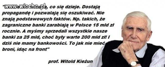 Propaganda i manipulacja to znamiona naszych czasów
