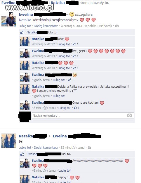 żałosne posty na fb szóstoklasistek