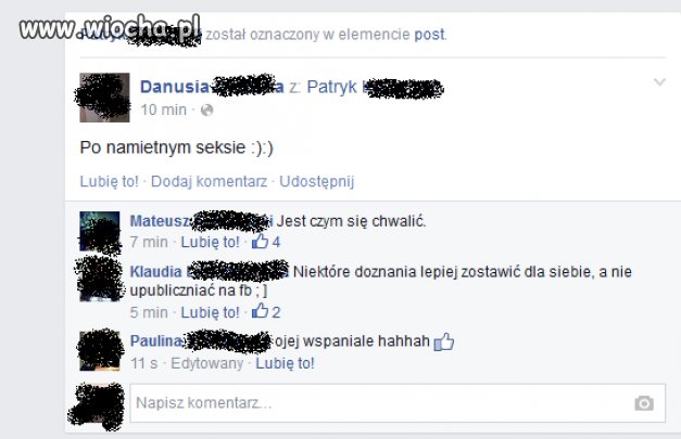 Po namiętnym seksie