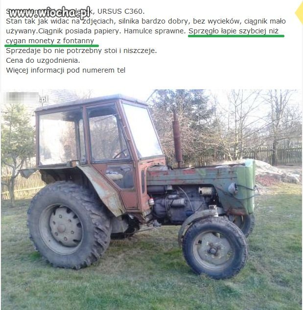 Cygański traktor