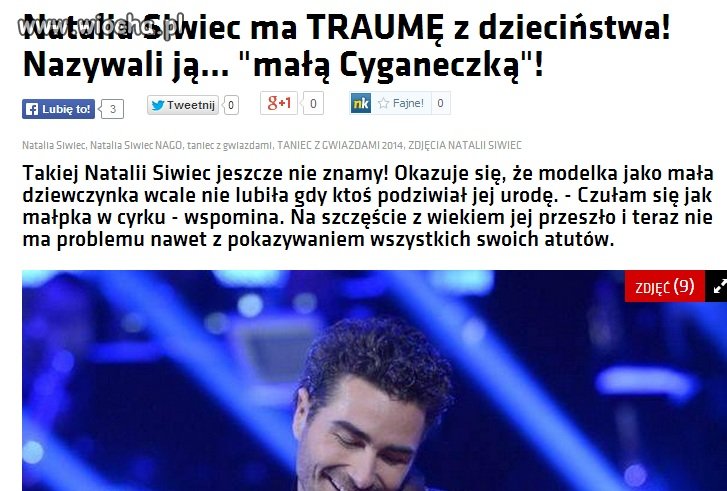 Teraz nazywają ją doopo-dajką i nie ma traumy...