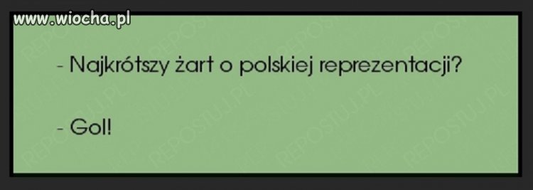 I tyle w temacie "reprezentacja"