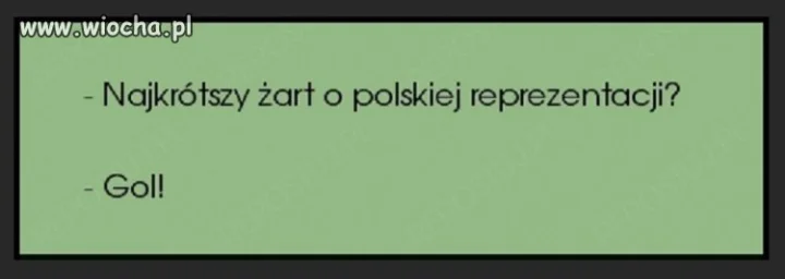 I tyle w temacie "reprezentacja"
