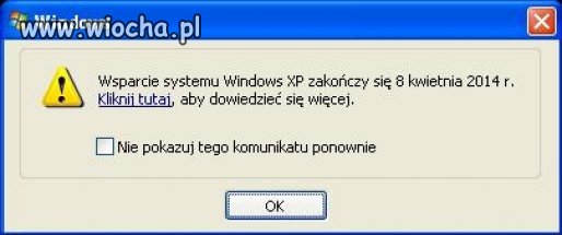 Nadejszła ta chwila niestety