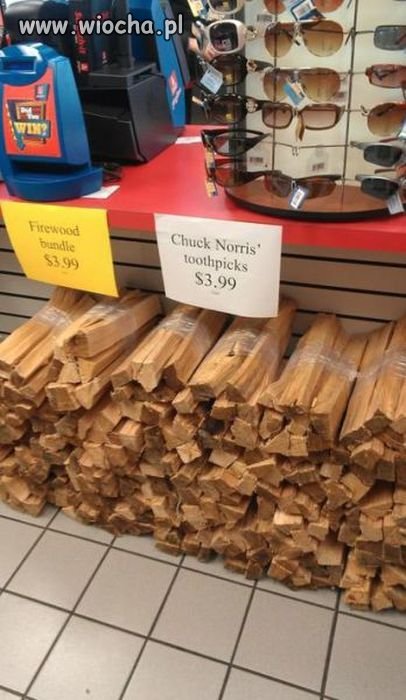 Wykałaczki Chucka Norrisa