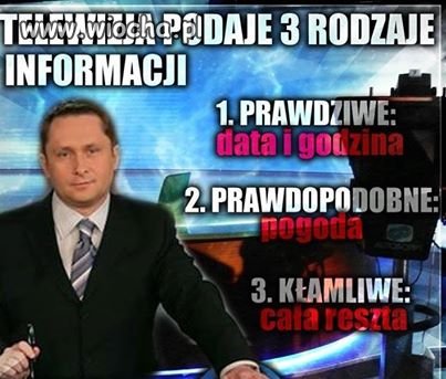 Telewizja podaje...