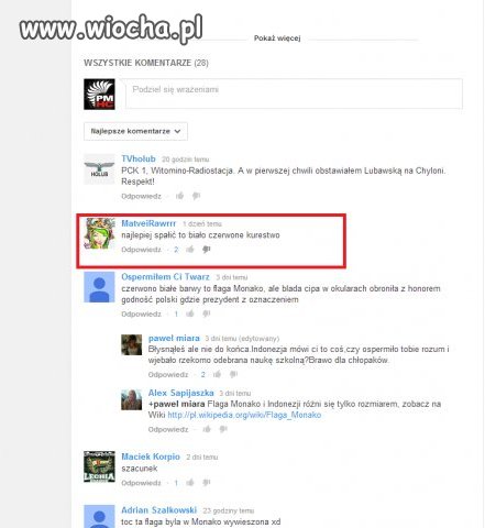 Filmik przedstawiał jak chłopak zmieniał Polską 