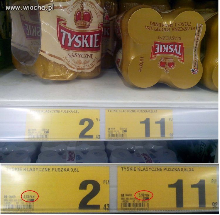 Kto pije dużo piwa, nie umie liczyć