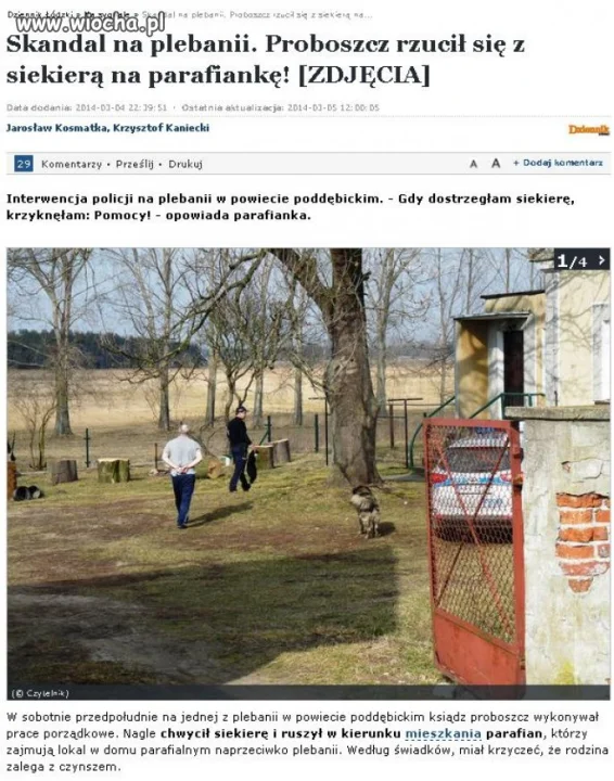 Po czynsz z siekierą !!!