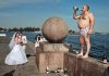 Pamiątkowe zdjęcie z wesela.