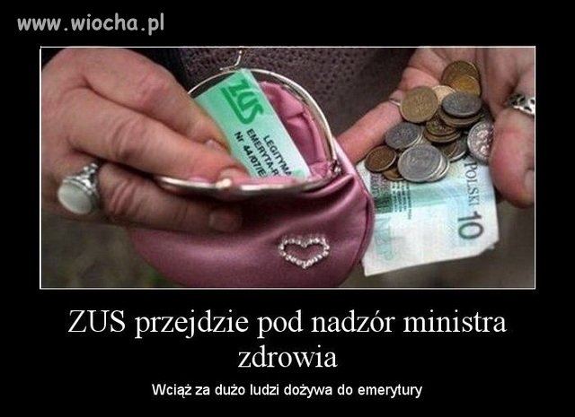 Wciąż za dużo ludzi dożywa emerytury