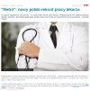 Lekarze mają dłuższy tydzień 175 godz.