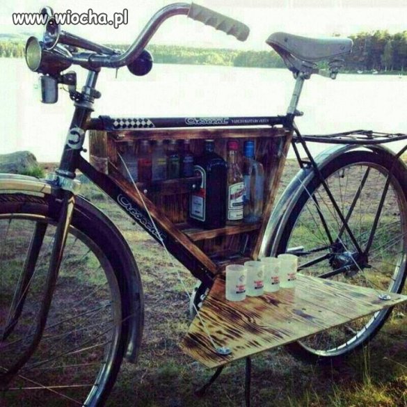 Taki rower to ja rozumiem..hehe