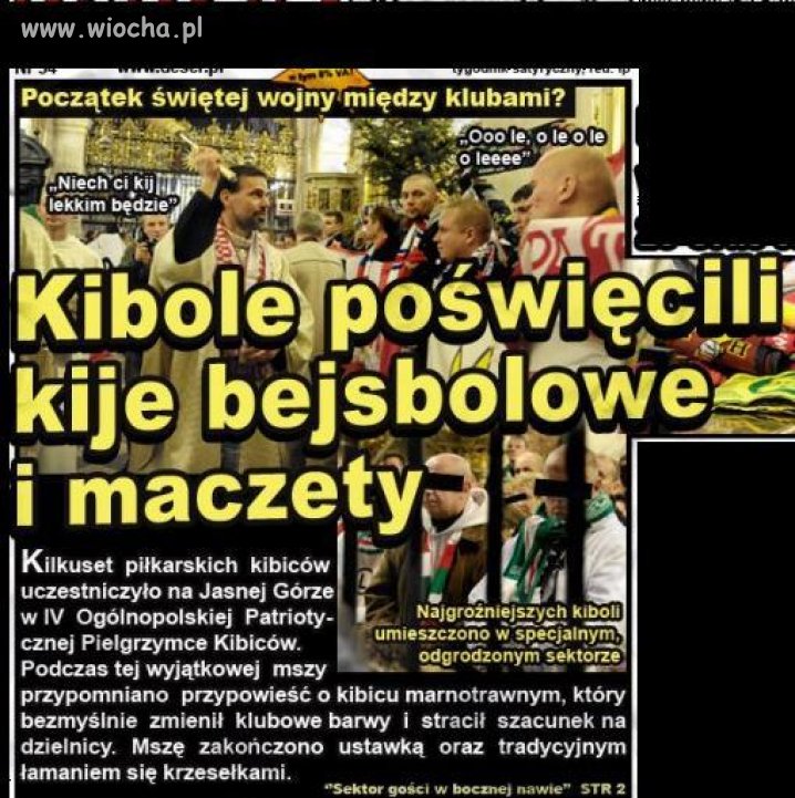 Bijcie w imię pana...