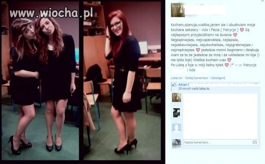 "Lubię w tyłek"
