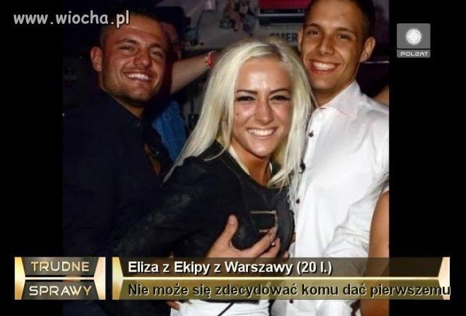 Trudna sprawa... komu dać pierwszemu?