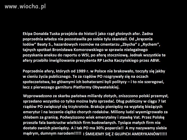 Cała prawda...