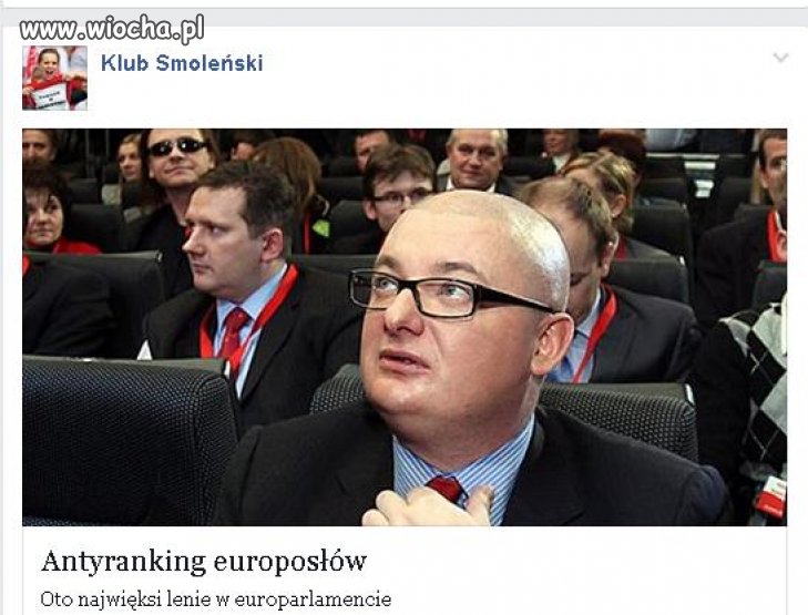 Pierwsze miejsce: kandydat PO do Europarlamentu 