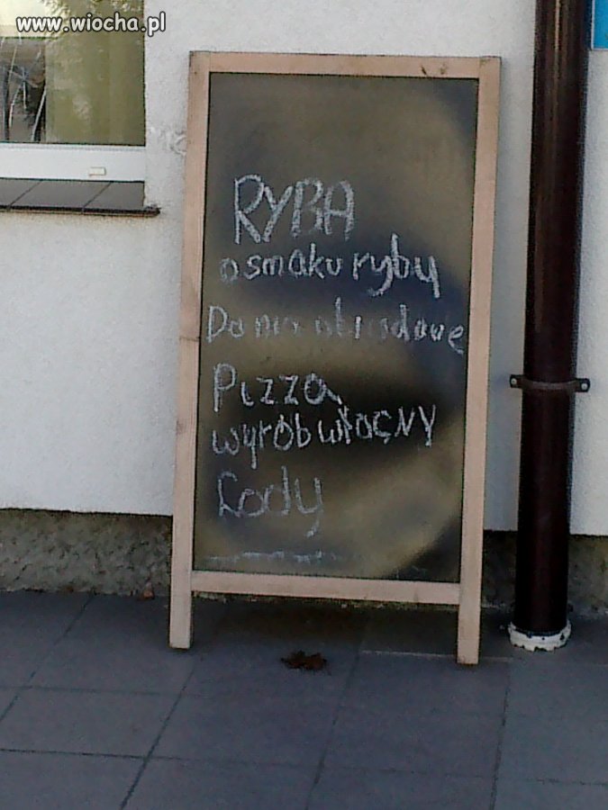 "RYBA o smaku ryby"
